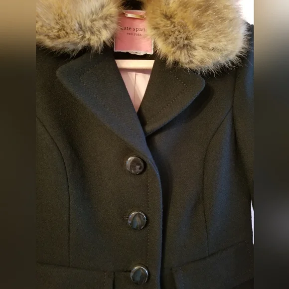 NWT Kate Spade Walker Coat